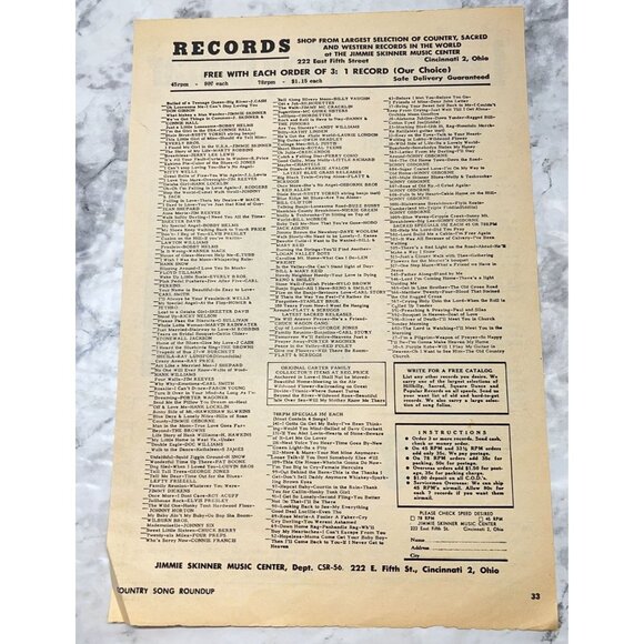 Chet Atkins Learn Guitar Print Ad Vintage 1950s Learn to Play Course Mail Order - Picture 3 of 6